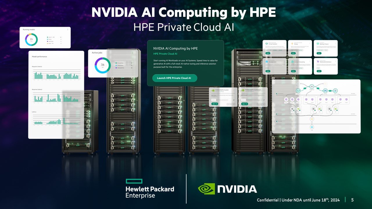 Hewlett Packard Enterprise y NVIDIA anuncian “NVIDIA AI Computing by