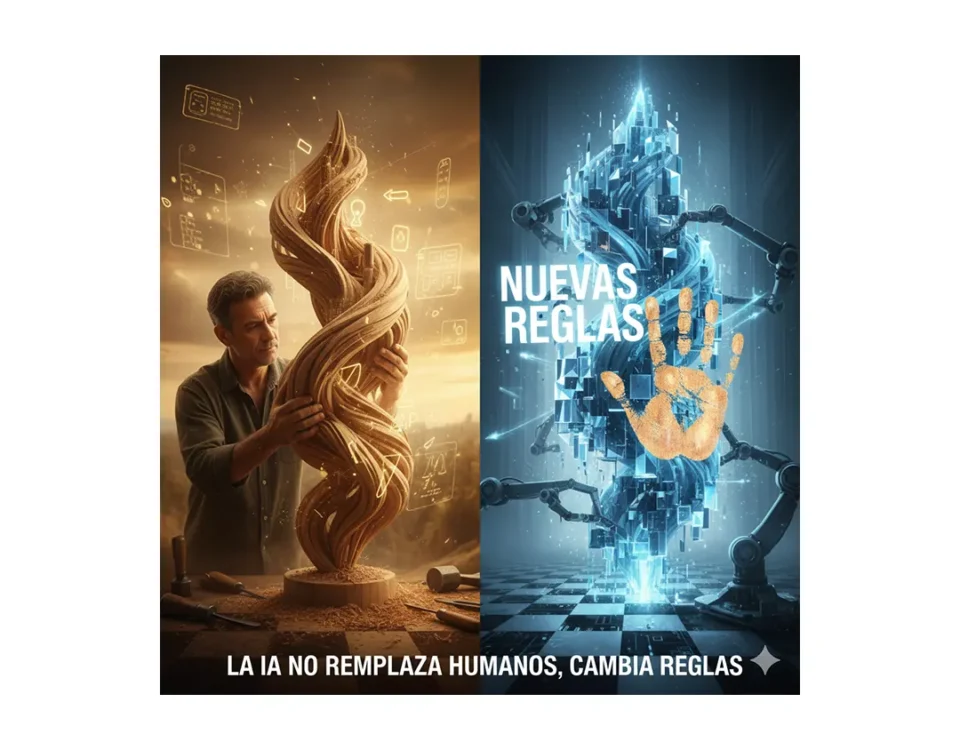 inteligencia artificial en el trabajo y su impacto en el empleo humano