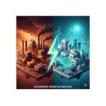 autoconsumo energético industrial con paneles solares y almacenamiento en baterías