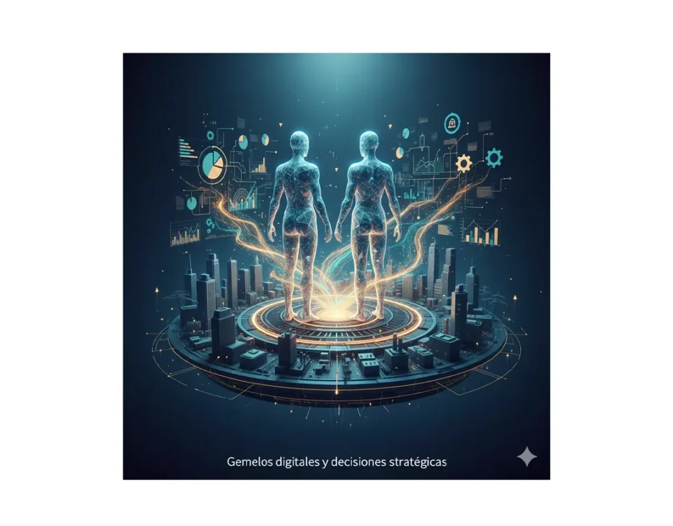 Gemelos digitales y simulación para toma de decisiones empresariales