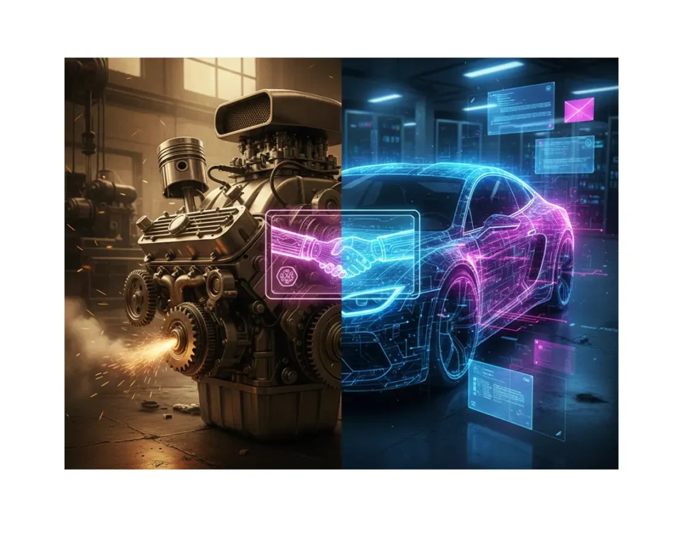 industria automotriz impulsada por software e inteligencia artificial