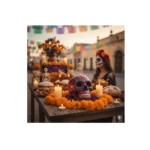 Pan de Muerto tradicional mexicano Día de Muertos