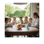 Hidratación en bebés durante la alimentación complementaria