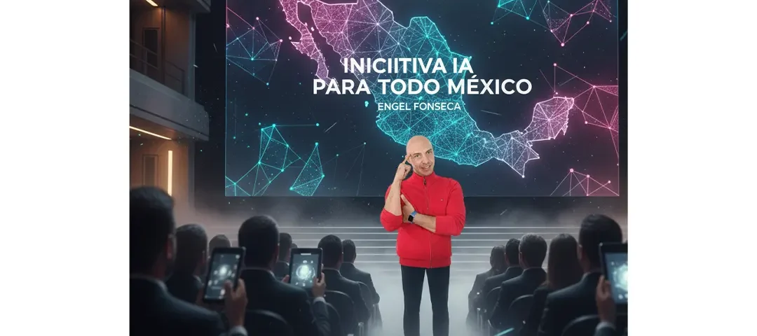 Engel Fonseca vocero de IA para todo México iniciativa de inteligencia artificial