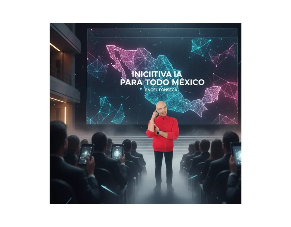 Engel Fonseca vocero de IA para todo México iniciativa de inteligencia artificial