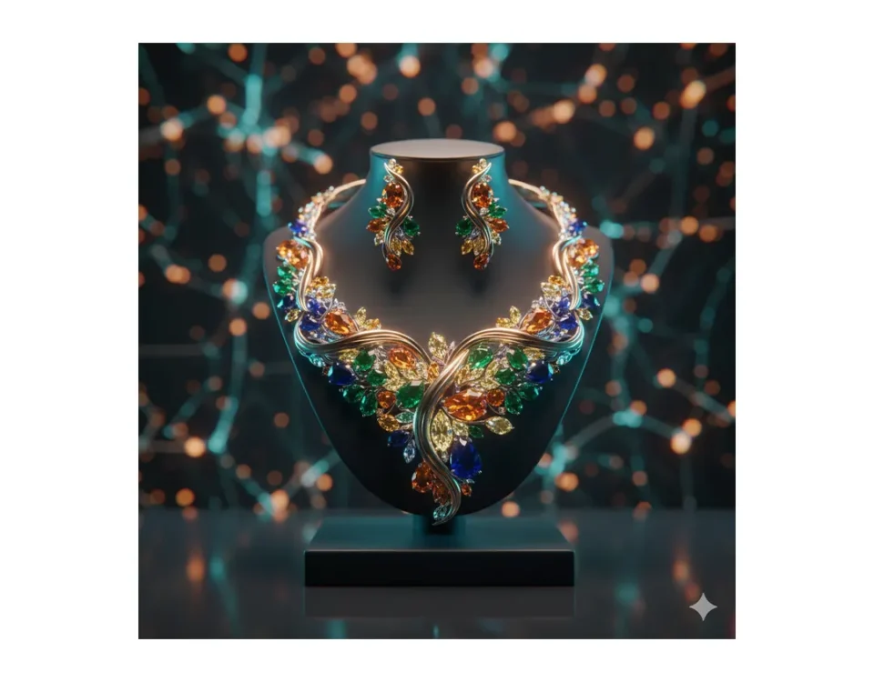 Pieza de la colección ARCE de Suarez, alta joyería inspirada en la naturaleza