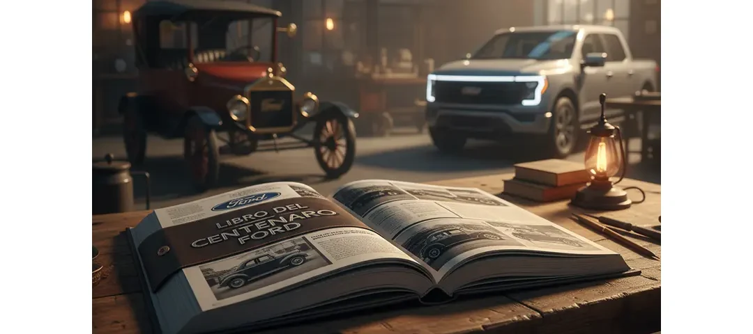 libro centenario Ford de México diseño editorial