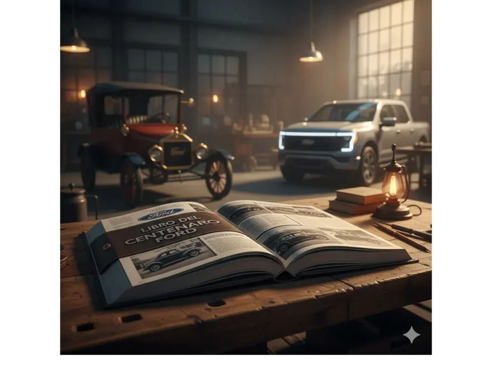 libro centenario Ford de México diseño editorial