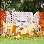 Montaje de La Paneada Santa Clara 2026 con decoración de Día de Muertos