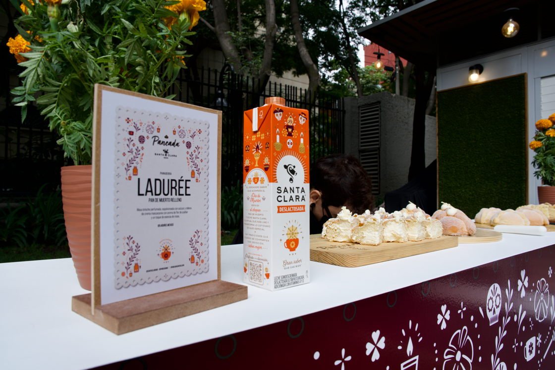 Pan de muerto de Ladurée en La Paneada Santa Clara 2026