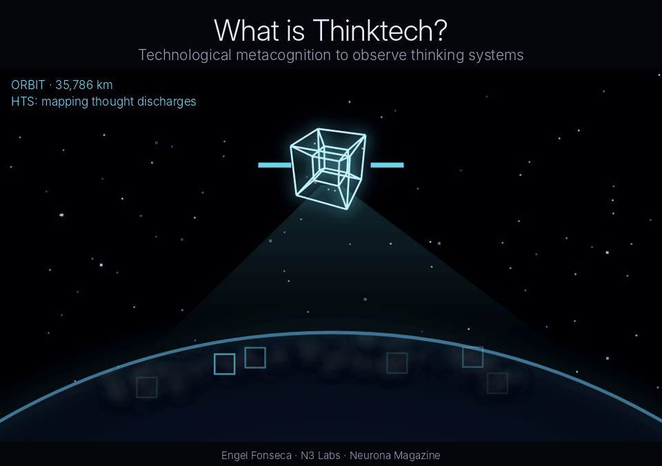 What is Thinktech? Thinktech satellite in orbit mapping thought lightning
