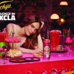 Belinda en la campaña “Pasado de Mexcla” de Vicky Gomichela, de Grupo Modelo
